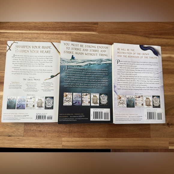 The Cruel Prince Elfhame trilogy Holly Black - Picture 2 of 2